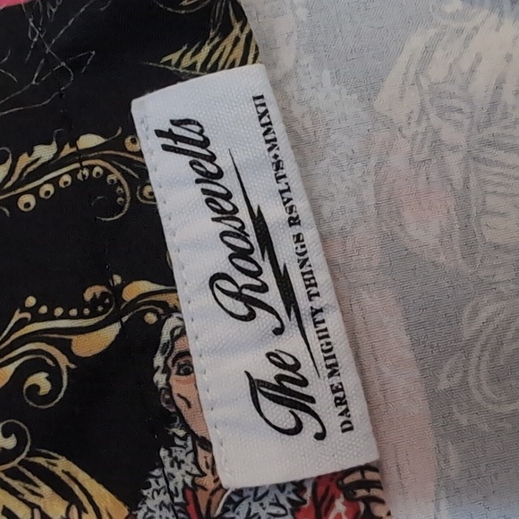 RSVLTS WWE Legends Ric Flair Nature Boy KUNUFLEX Short Sleeve Shirt Size Small - Picture 4 of 12